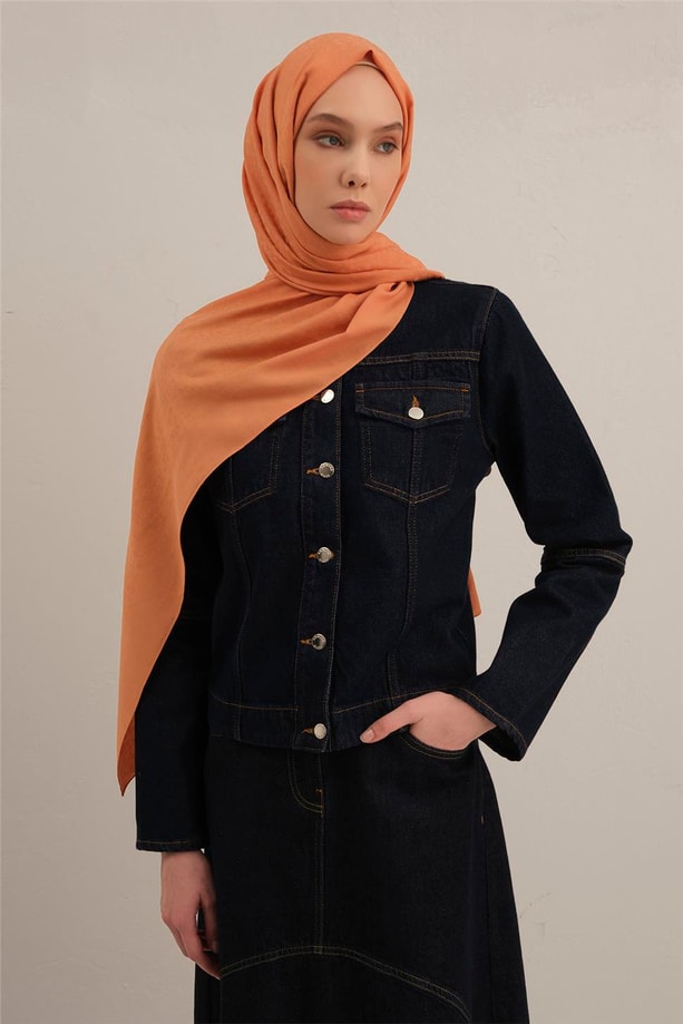 Armine Damla Desen Bambu Cotton Şal 72