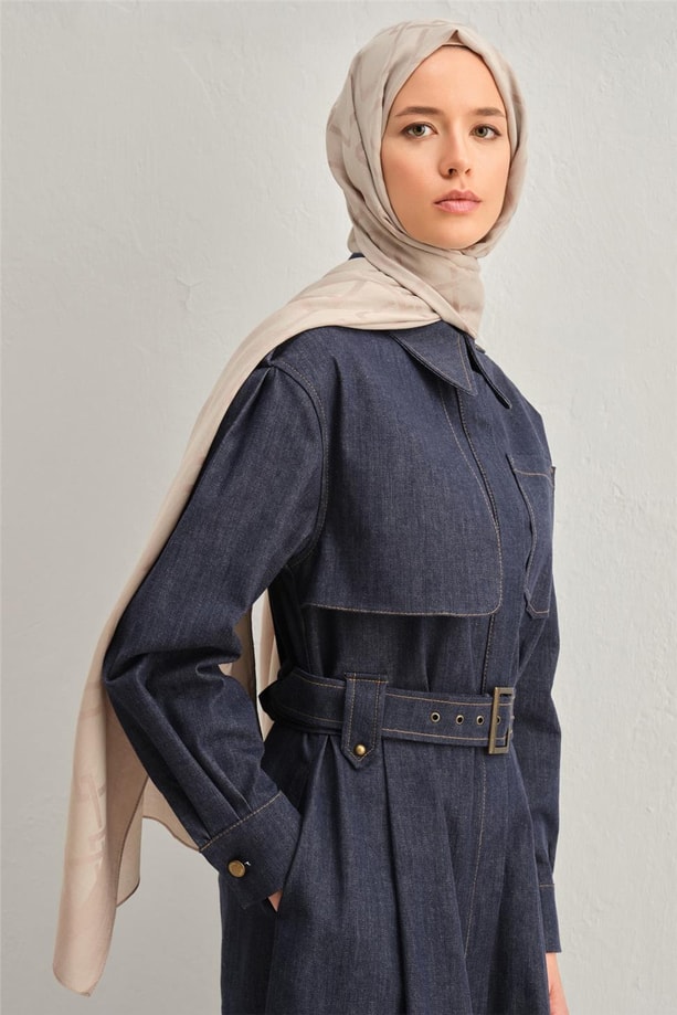 Armine Tensel İpek Zincir Desen Şal 32103