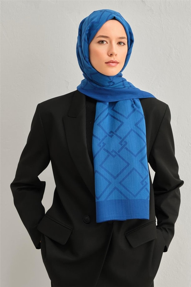 Armine Tensel İpek Zincir Desen Şal 32115