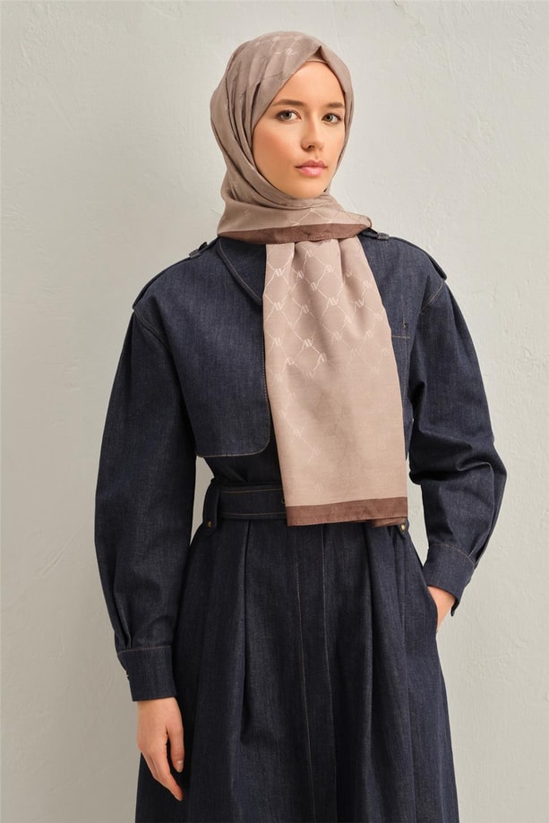 Armine Trend Monogram Şal 2 130