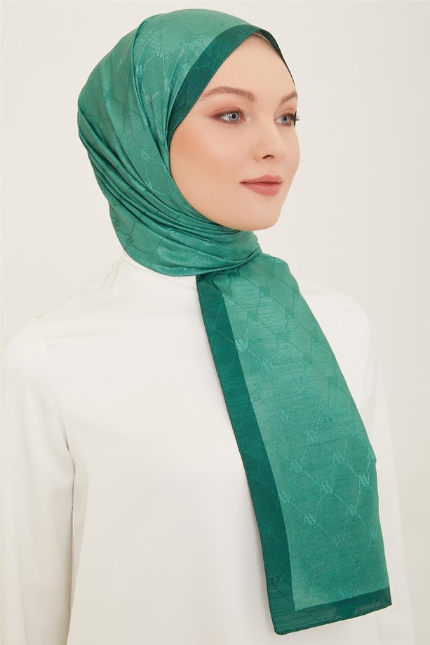 Armine Trend Monogram Şal 2 142