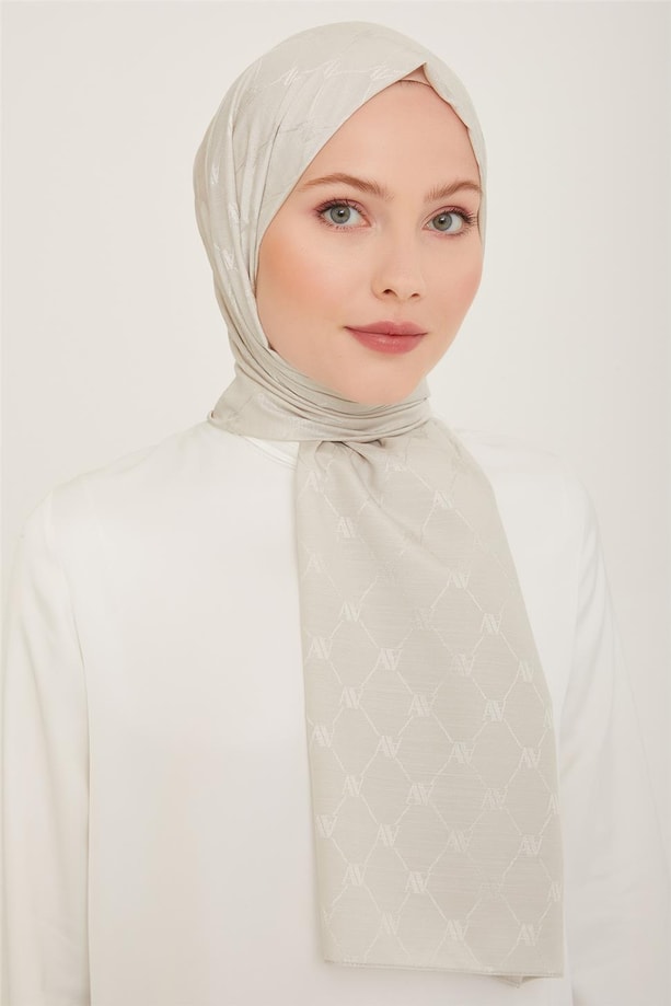 Armine Trend Monogram Şal 1 23004