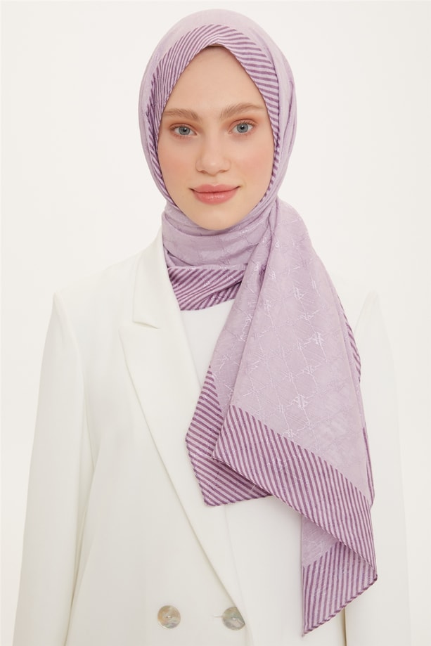 Armine Trend Violet Şal  6 14