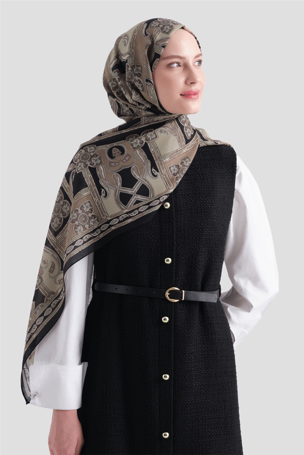 Armine Yün İpek Harmony Şal 5517 05