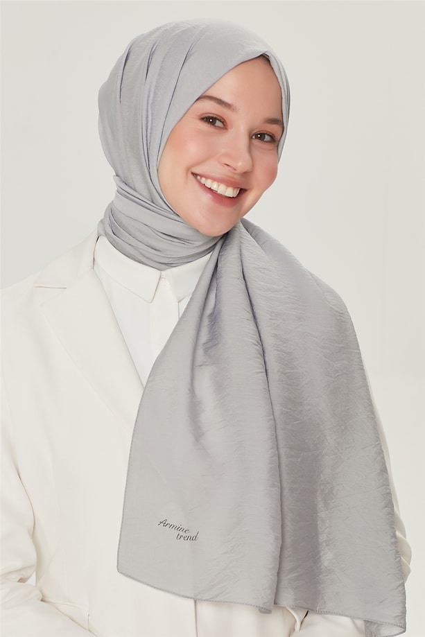 Armine Trend Classy Şal 00Oa0444 Gümüş