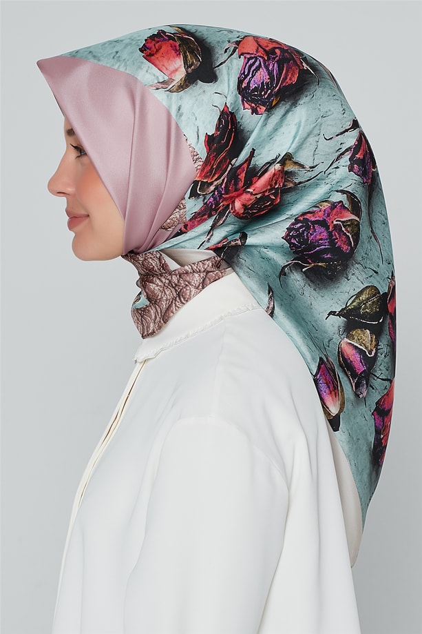 Armine Nostalji Twill İpek Eşarp 18Ya4533 38