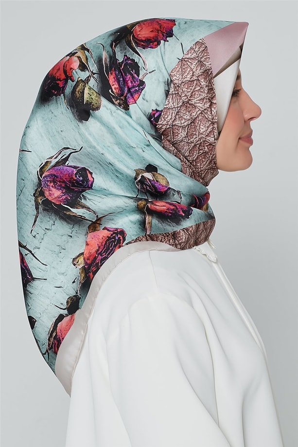 Armine Nostalji Twill İpek Eşarp 18Ya4533 38