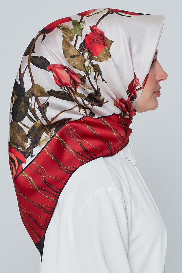 Armine Nostalji Twill İpek Eşarp 18Ya7240 32