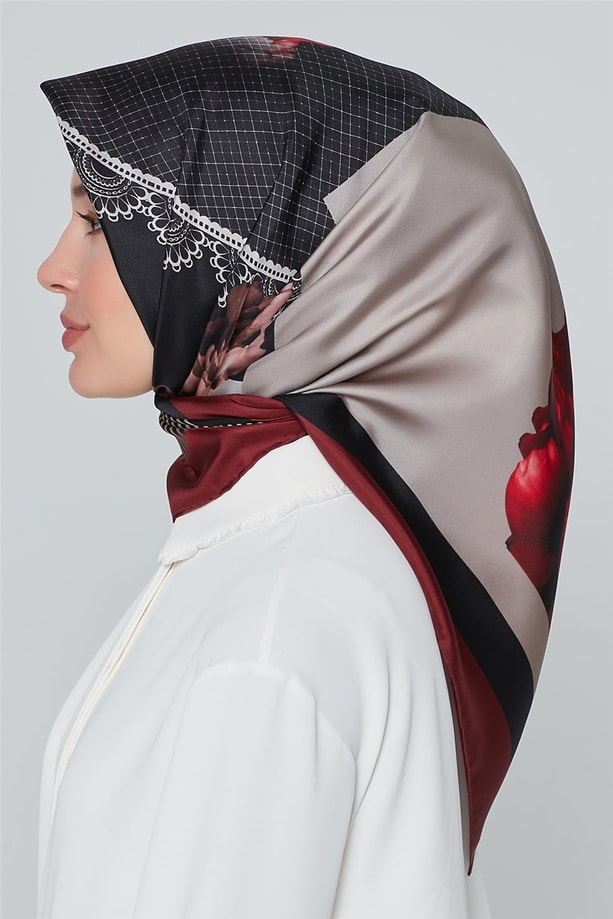 Armine Nostalji Twill İpek Eşarp 18Ya7284 82