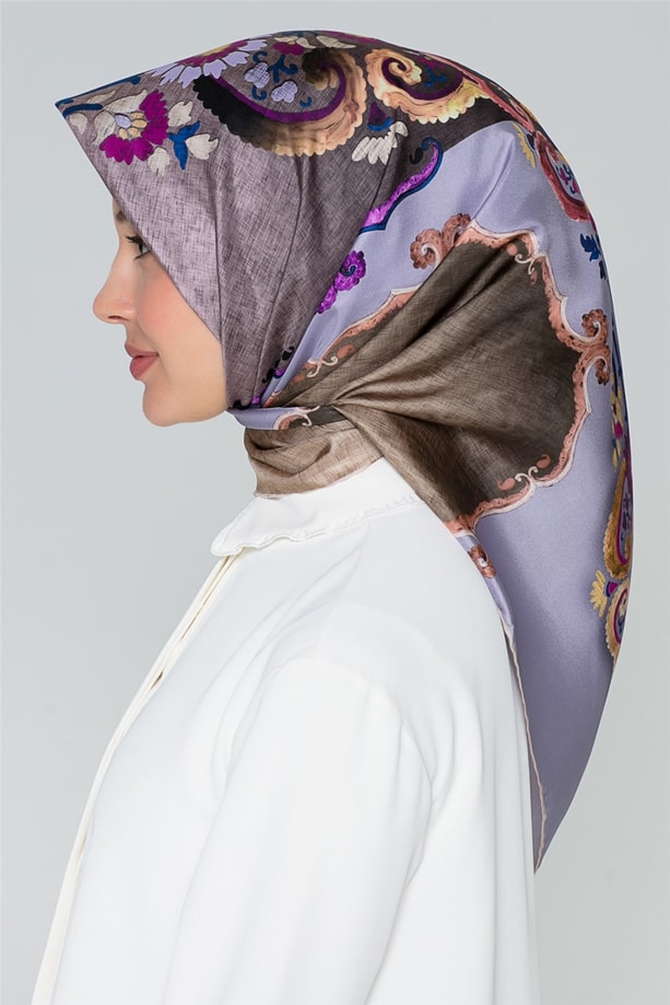 Armine Twill Nostalji İpek Eşarp 18Ya7851 46
