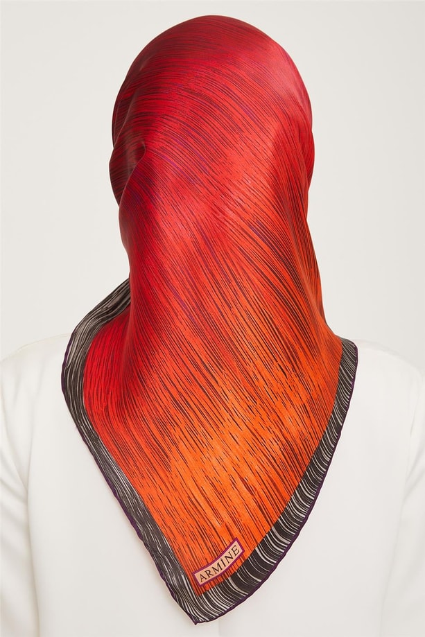 Armine Twill İpek Eşarp 23Ka9005 10