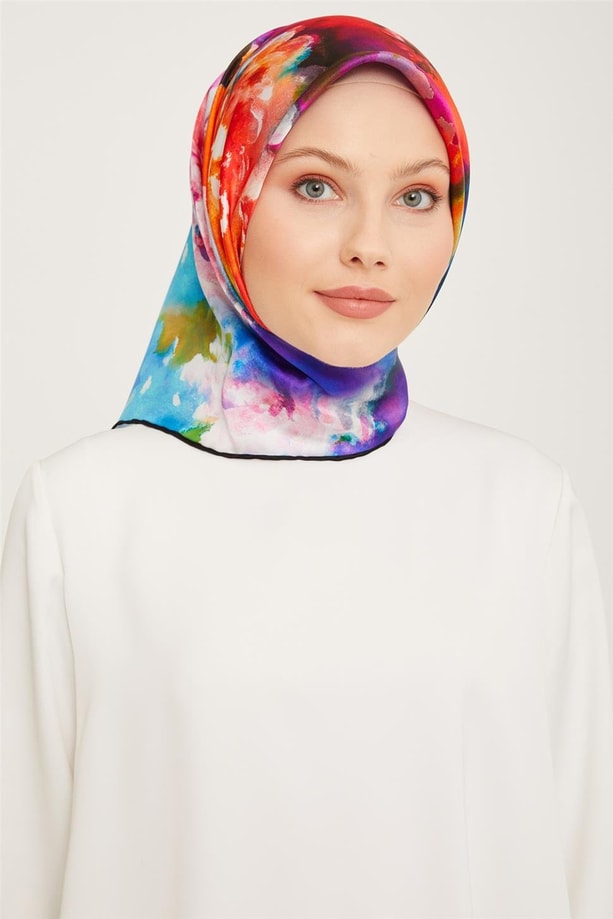 Armine Twill İpek Eşarp 23Ka9008 09