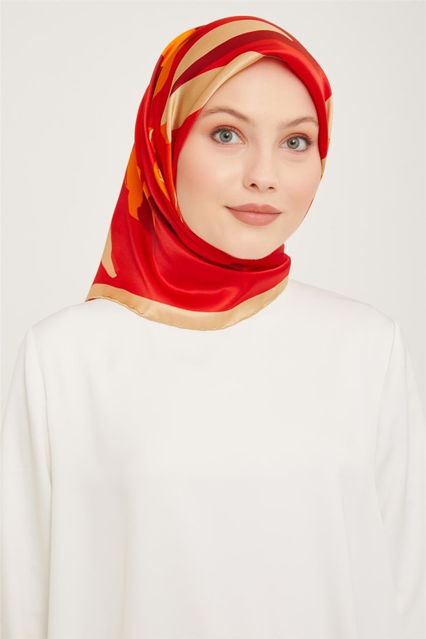 Armine Twill İpek Eşarp 23Ka9042 09