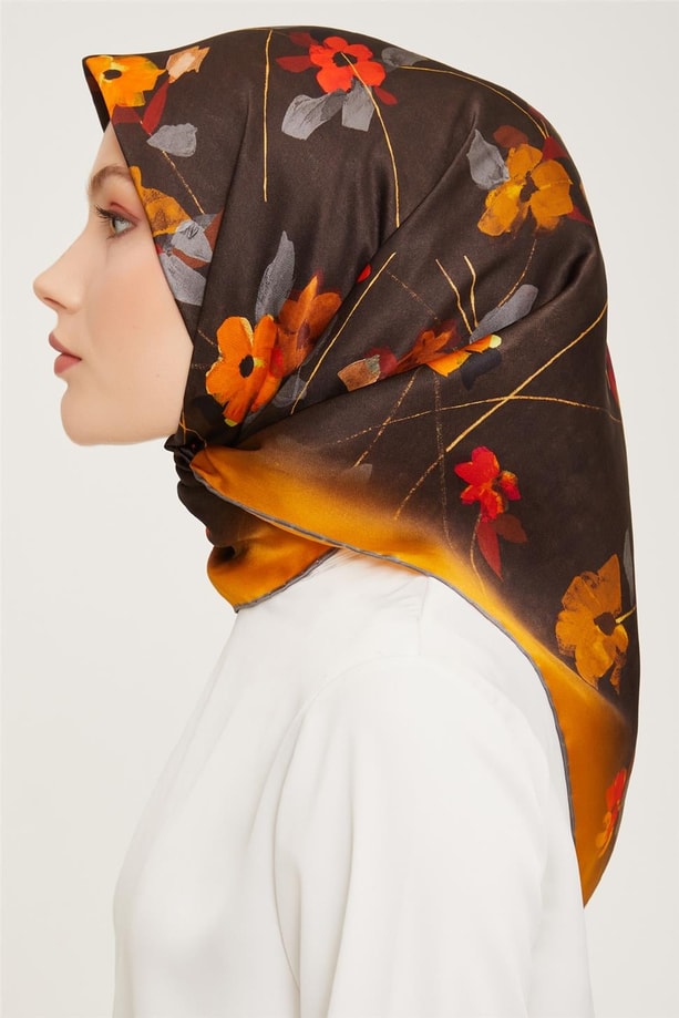 Armine Twill İpek Eşarp 23Ka9048 53