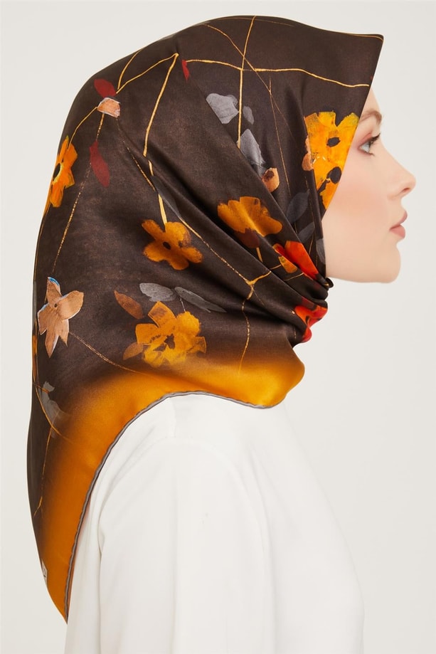Armine Twill İpek Eşarp 23Ka9048 53