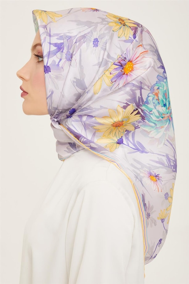 Armine Sura İpek Eşarp 24Ya9129 85