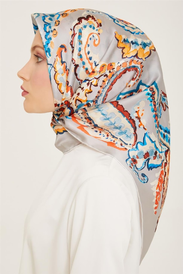Armine Twill İpek Eşarp 24Ya9130 34
