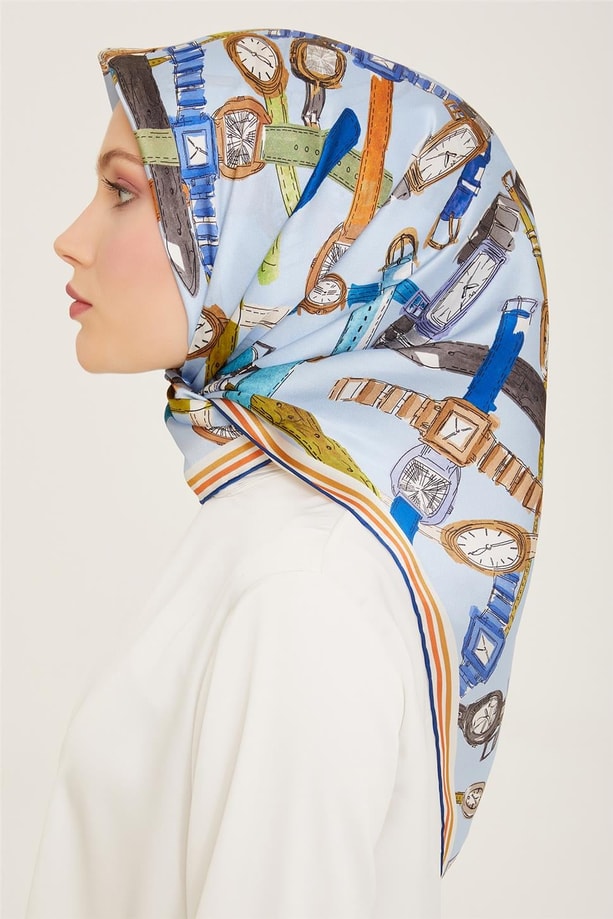 Armine Sura İpek Eşarp 24Ya9141 81