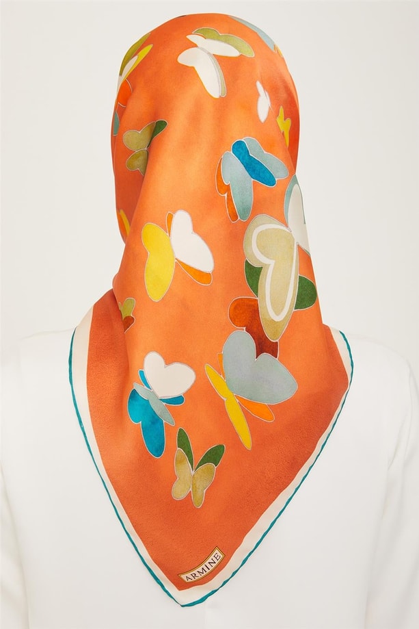 Armine Twill İpek Eşarp 24Ya9146 02