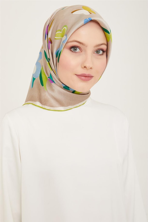 Armine Twill İpek Eşarp 24Ya9146 05