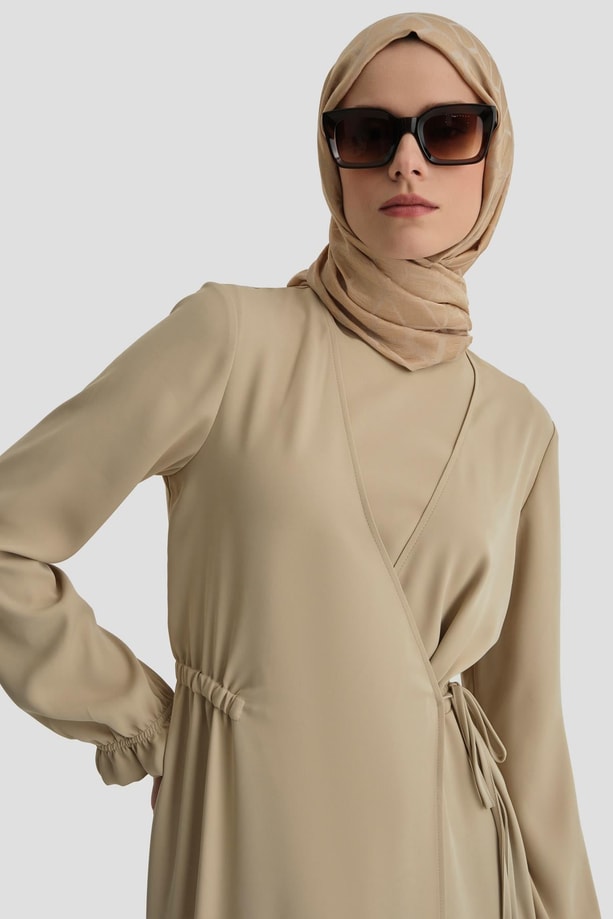 Armine Anvelop Elbise Ort9230 Bej