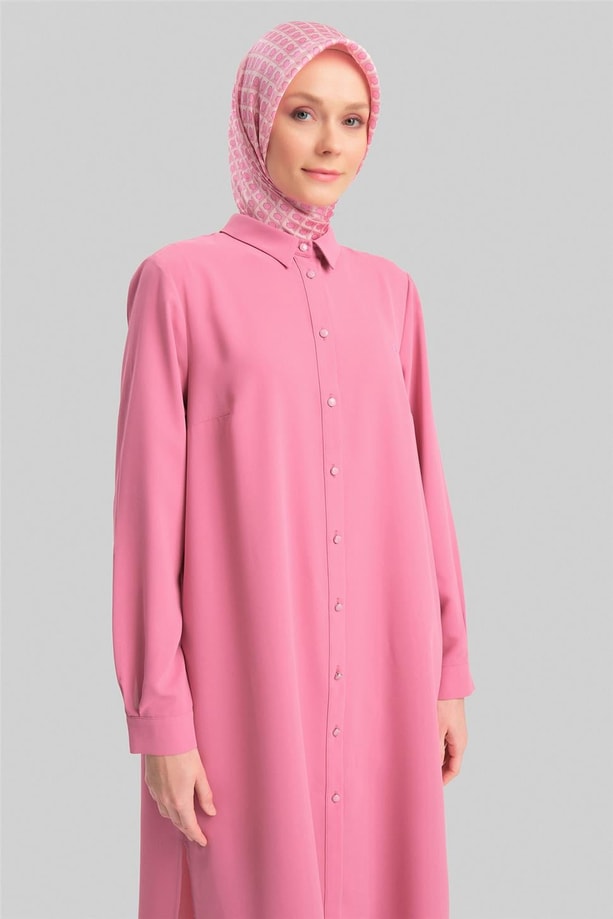 Armine A Logolu Tunik ORTH411 Menekşe