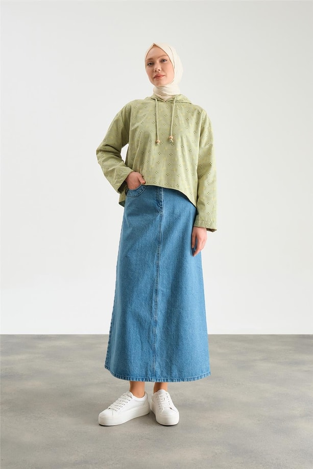 Armine Brode Sweat 23Y3139 Çağla