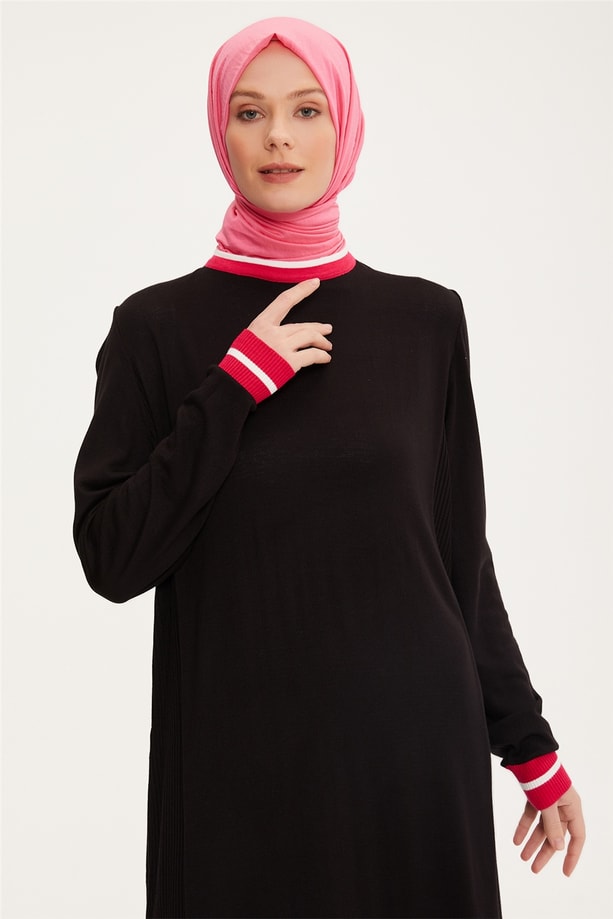 Armine Elbise 22KD4243 Siyah