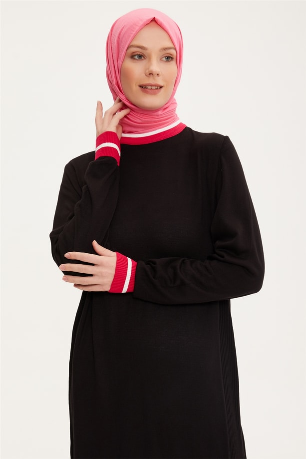 Armine Elbise 22KD4243 Siyah