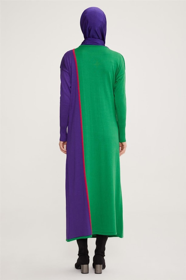 Armine Elbise 22KD4244 Çimen Yeşili