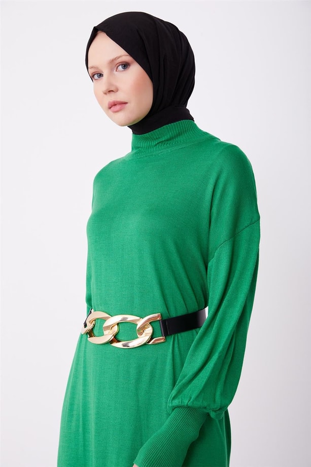 Armine Elbise 23Kd4249 Çimen Yeşili