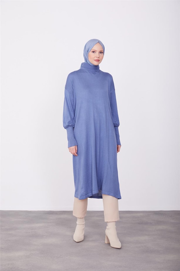 Armine Elbise 23Kd4249 İndigo
