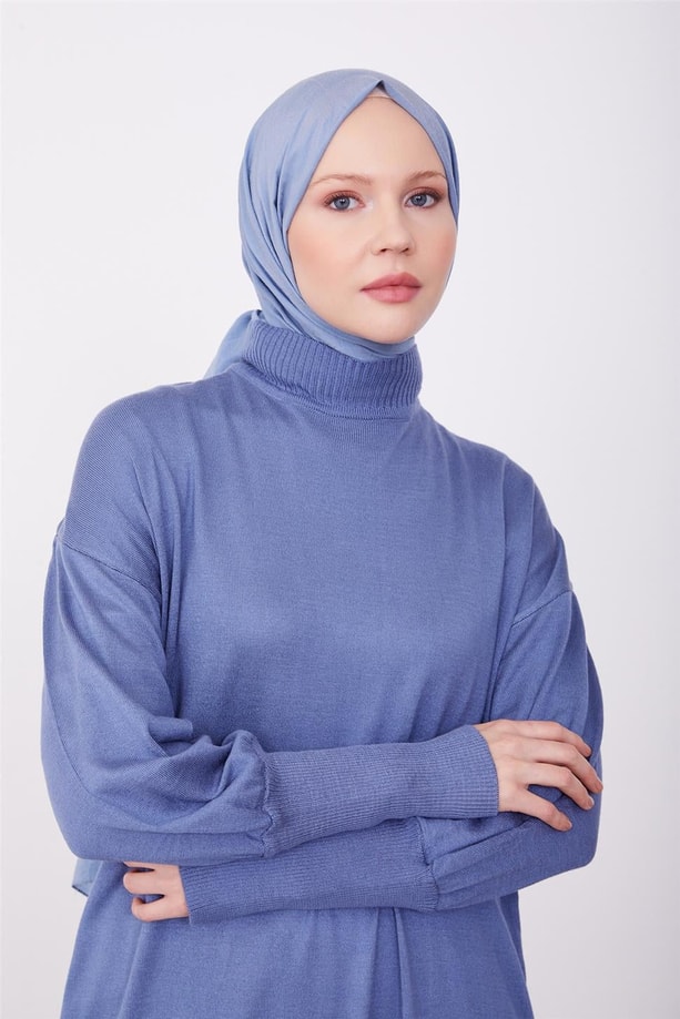Armine Elbise 23Kd4249 İndigo