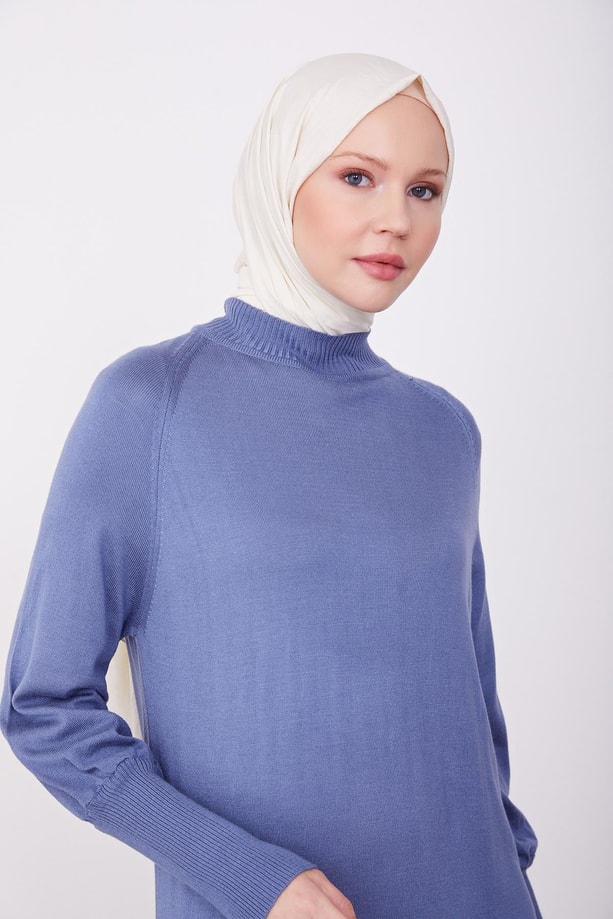 Armine Elbise 23Kd4250 İndigo