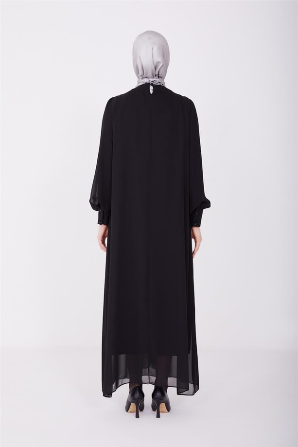 Armine Abiye Elbise 22Kd4317 Siyah
