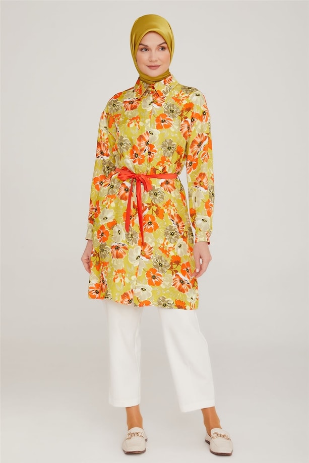 Armine Tunik 22K4837 Yeşil