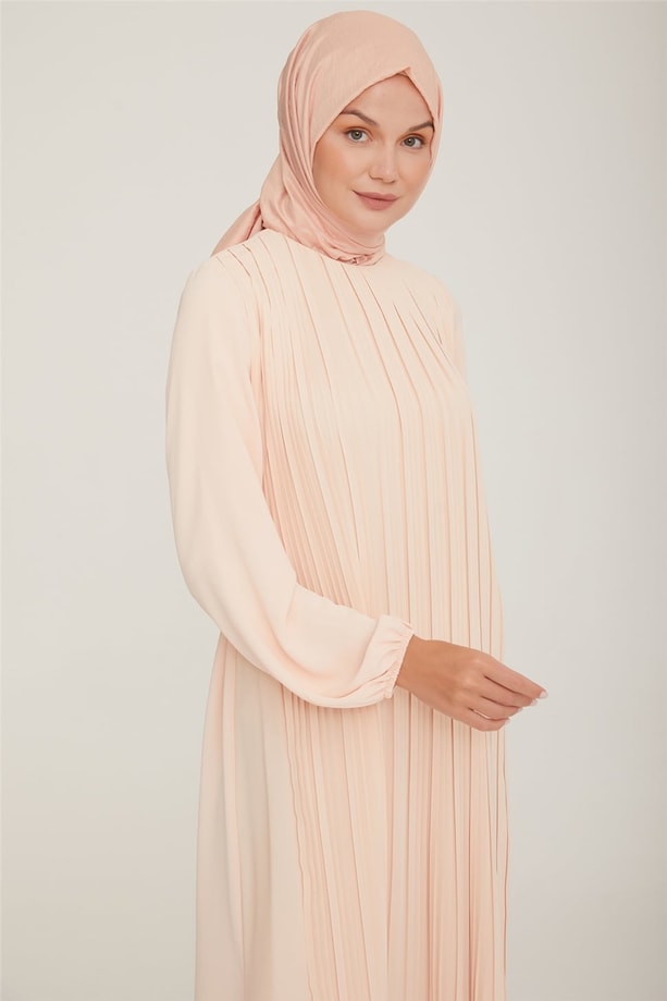 Armine Elbise 22K9435 Nude