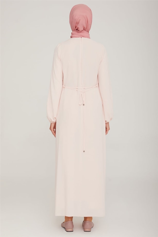 Armine Elbise 22K9435 Pudra