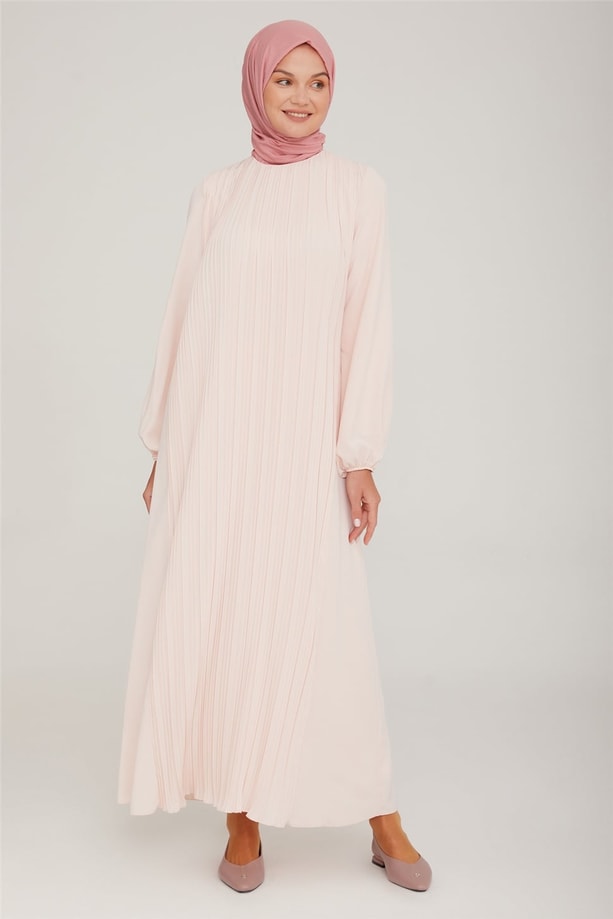 Armine Elbise 22K9435 Pudra