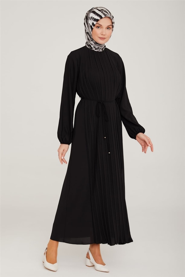  Armine Elbise 22KA9435 Siyah