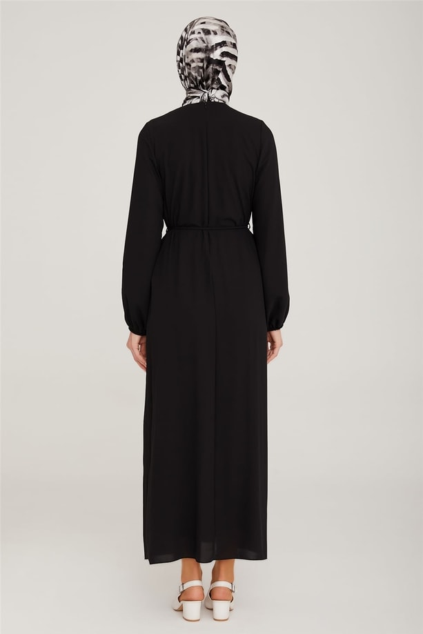  Armine Elbise 22KA9435 Siyah