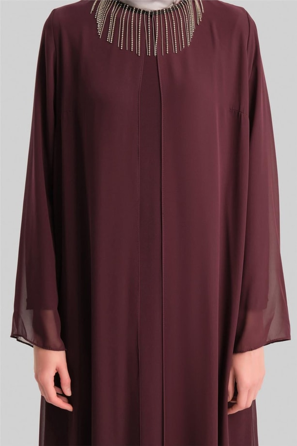 Armine Abiye Elbise 22Yd3350 Mor