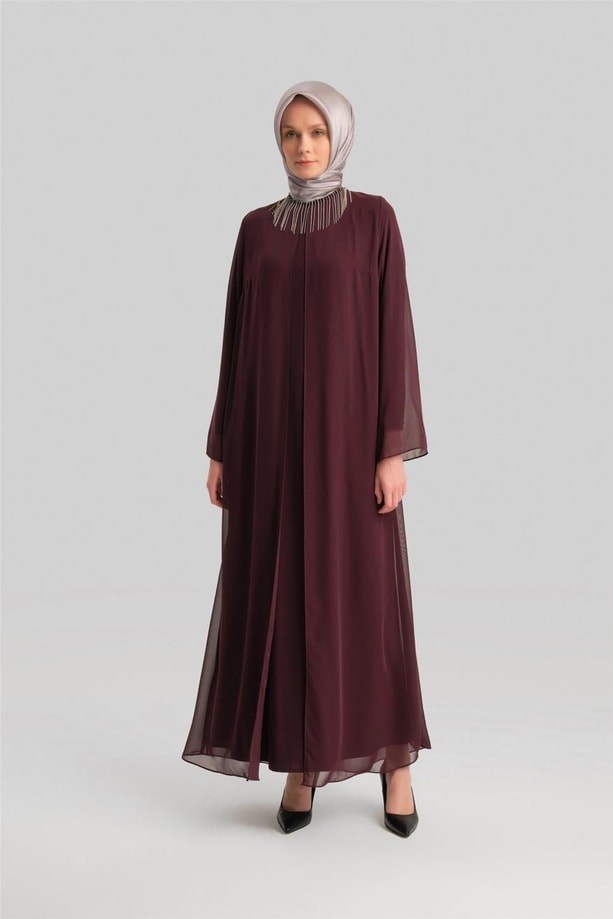 Armine Abiye Elbise 22Yd3350 Mor