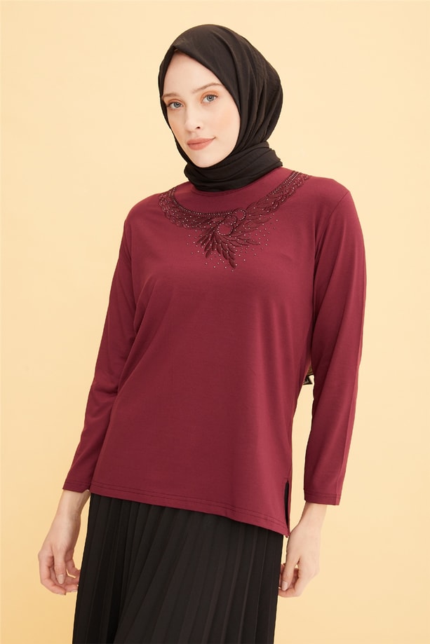 Armine Penye 22YD9012 Vişne