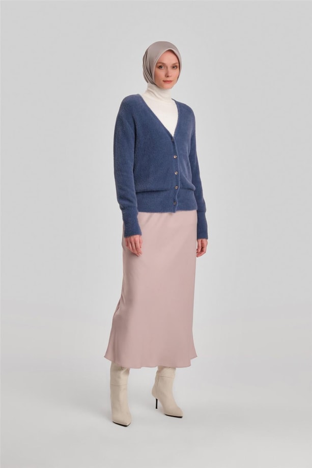 Armine Hırka 23KD2836 İndigo