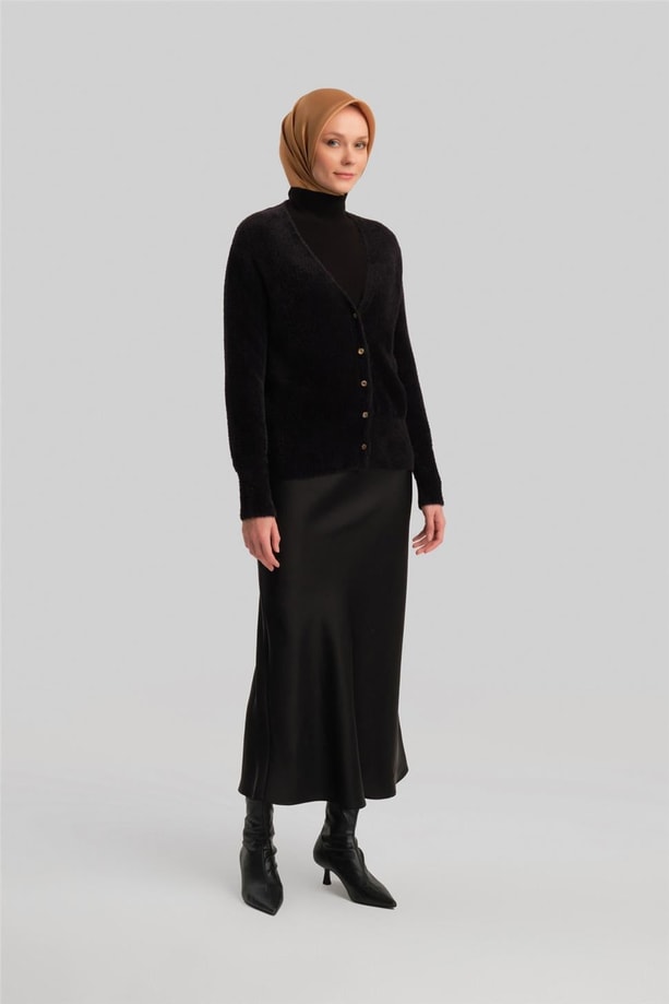 Armine Hırka 23KD2836 Siyah