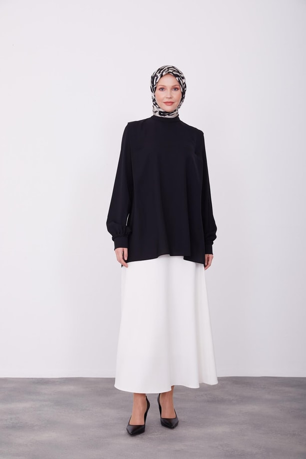 Armine Bluz 23K3342 Siyah