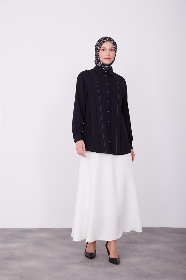 Armine Shirt 23K3347 Black