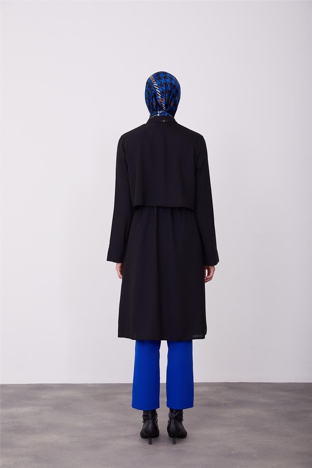 Aller detaylı tunik 23K4710 Siyah