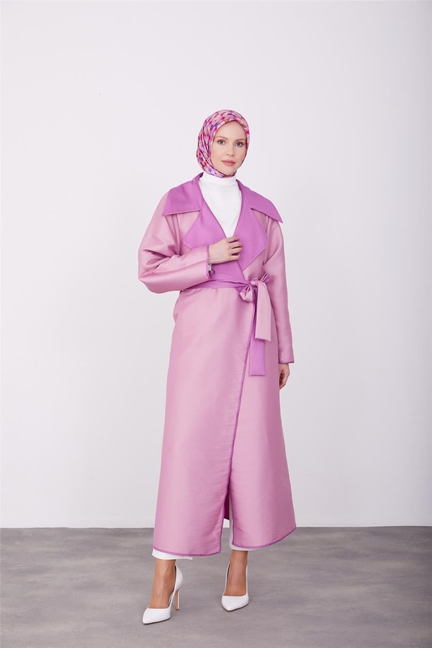 Armine Çift Taraflı Giyilebilen Giy Çık 23K5318 Pembe